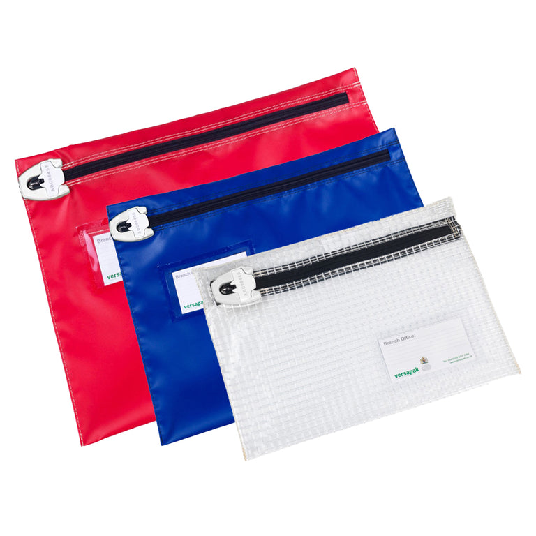 Security Bags for Cash and Keys | Document Storage and Transport ...