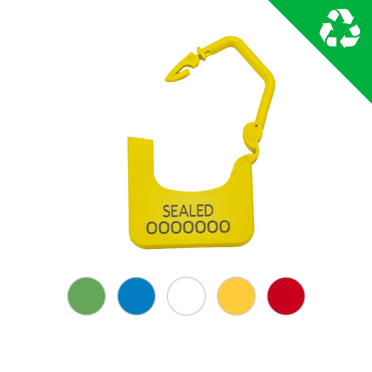 VersaAirPadlock - Plastic Padlock Security Seal - Colour Swatch