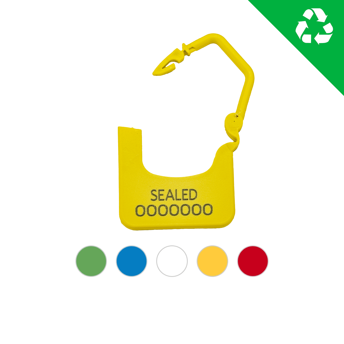 VersaAirPadlock - Plastic Padlock Security Seal - Colour Swatch