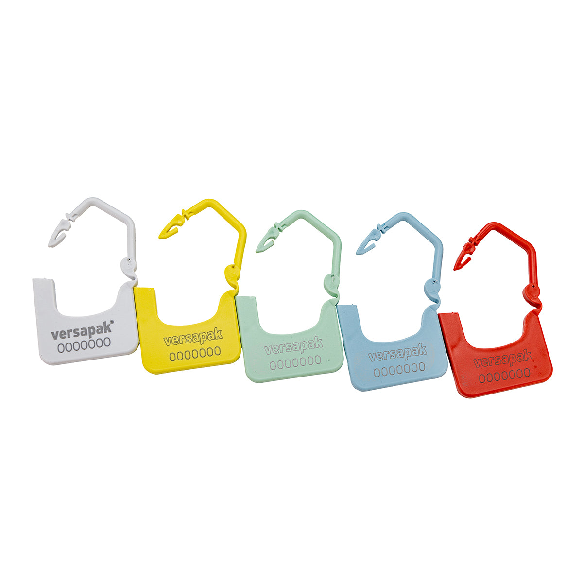 VersaAirPadlock - Plastic Padlock Security Seal - All Colour Options