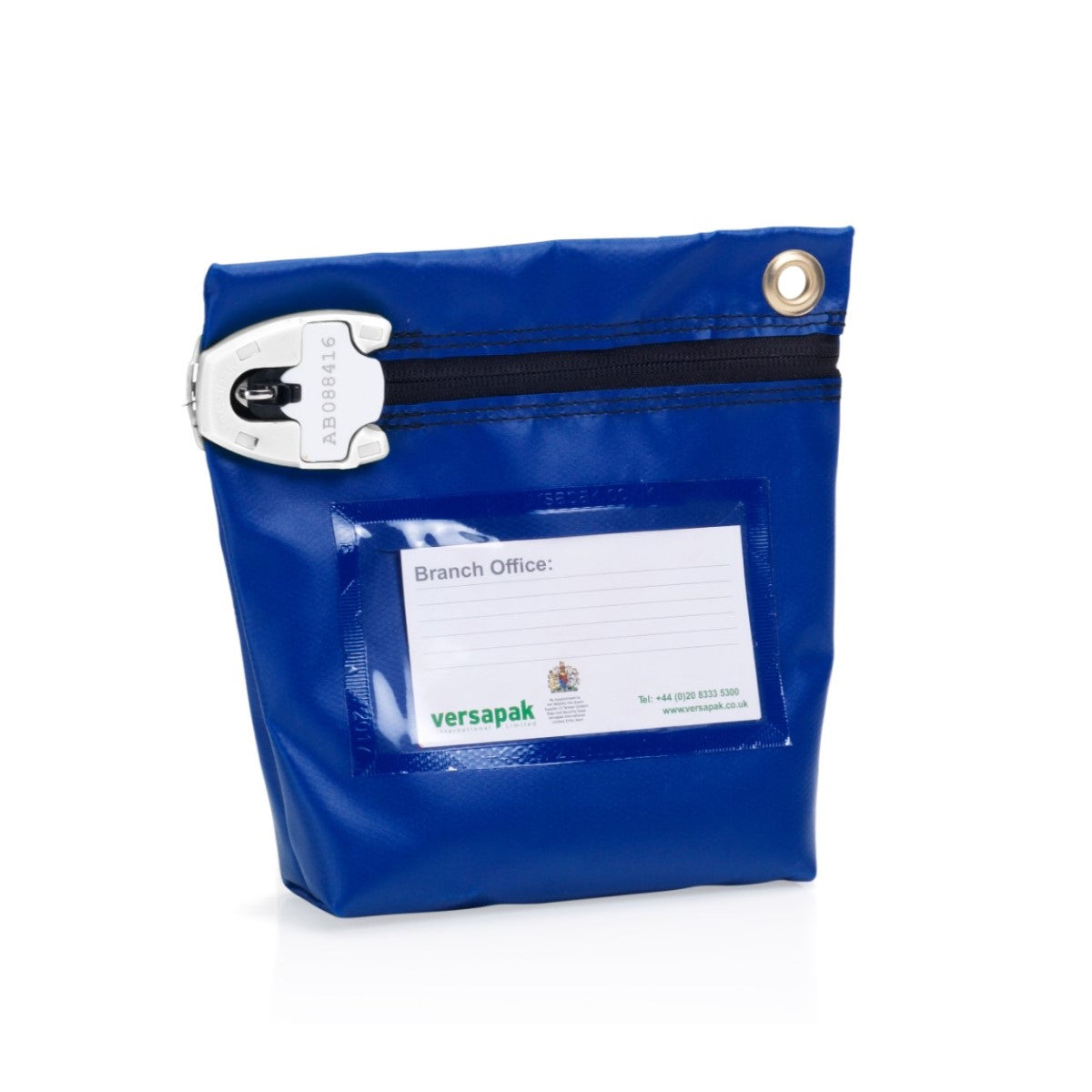 Versapak Secure Reusable Cash Bag CCB0 T2 Blue