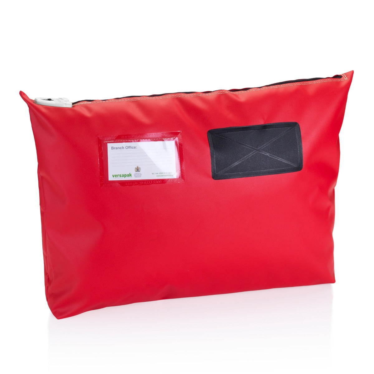 Versapak Single Seam Mail Pouch with Gusset CG3 T2 Red