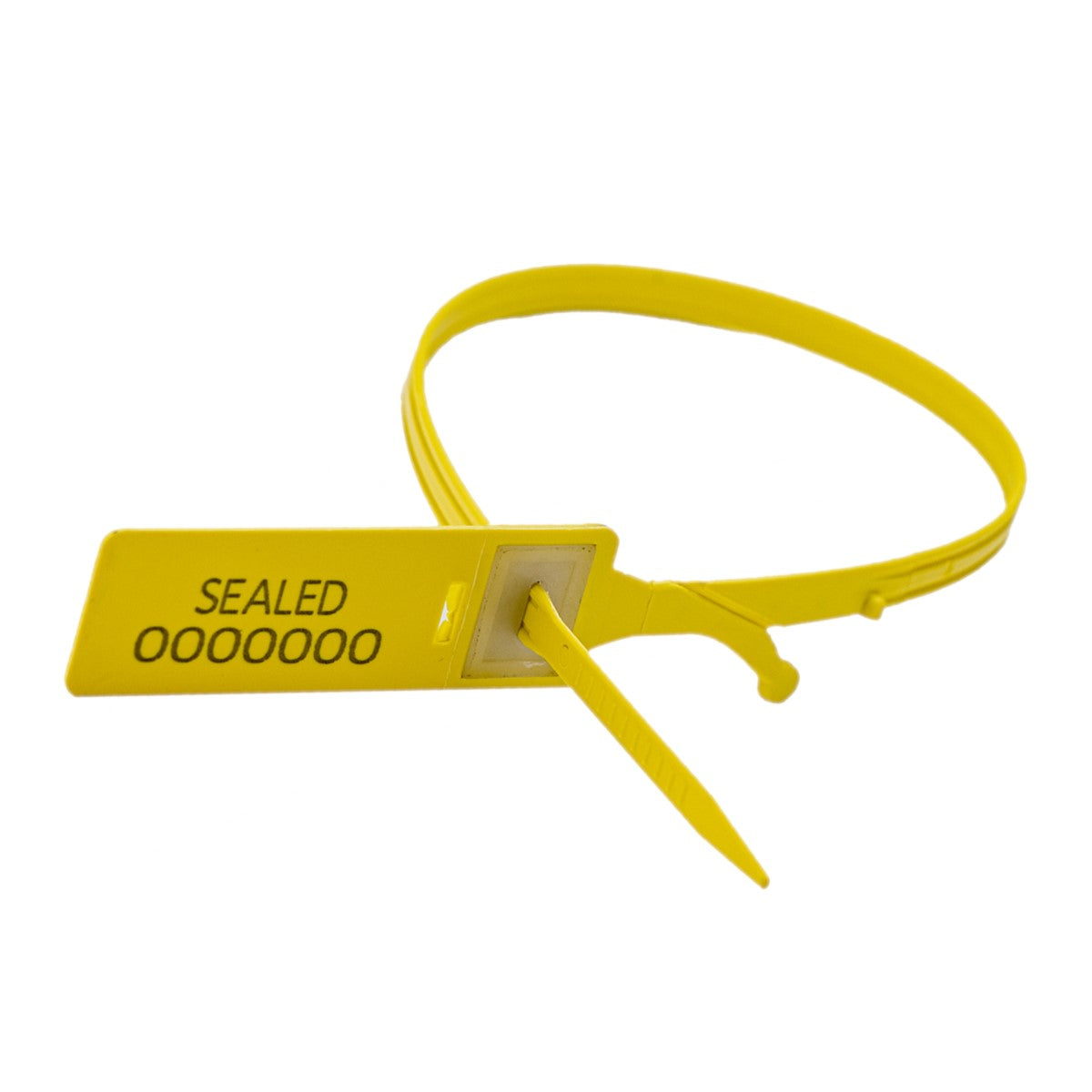 VersaGrip Numbered Variable Length Security Seal - Yellow