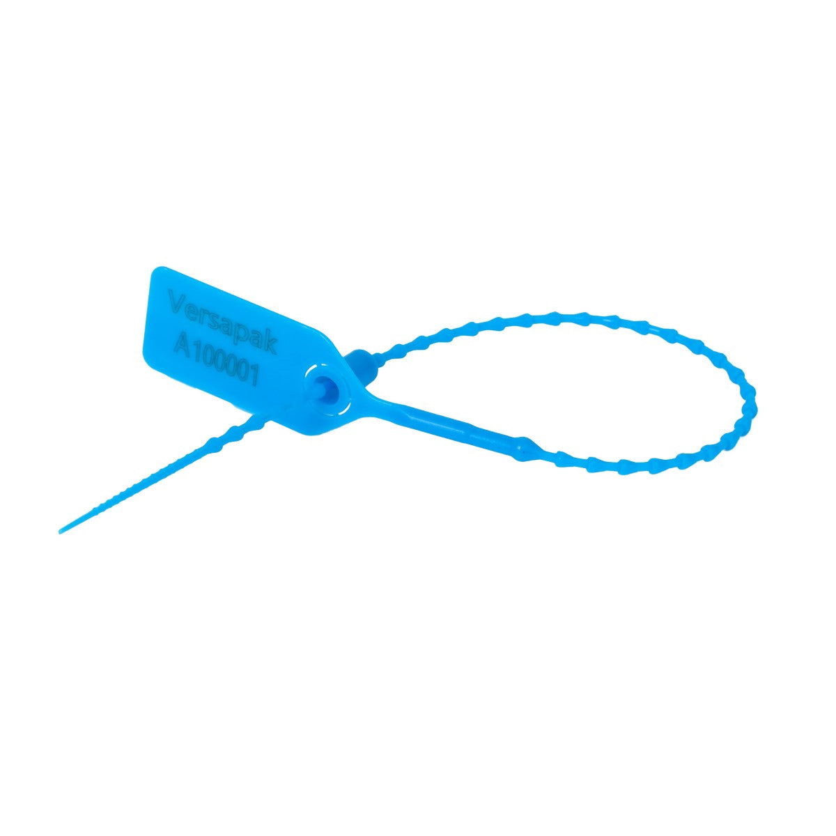 Versapak VersaLite+ Plastic Pull Tight Seal (Numbered) Blue