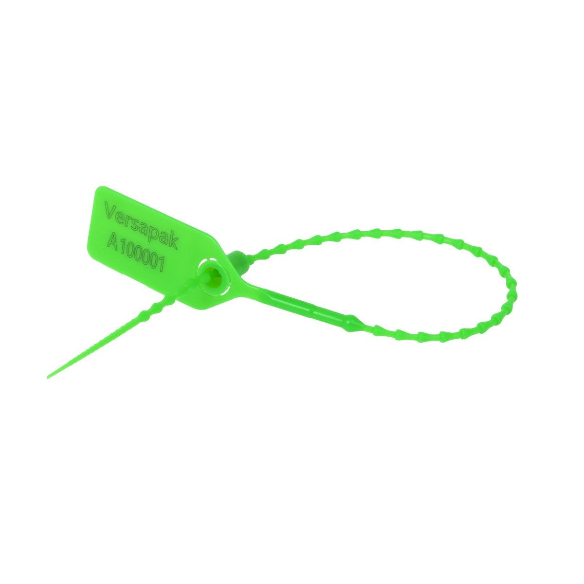 Versapak VersaLite+ Plastic Pull Tight Seal (Numbered) Green
