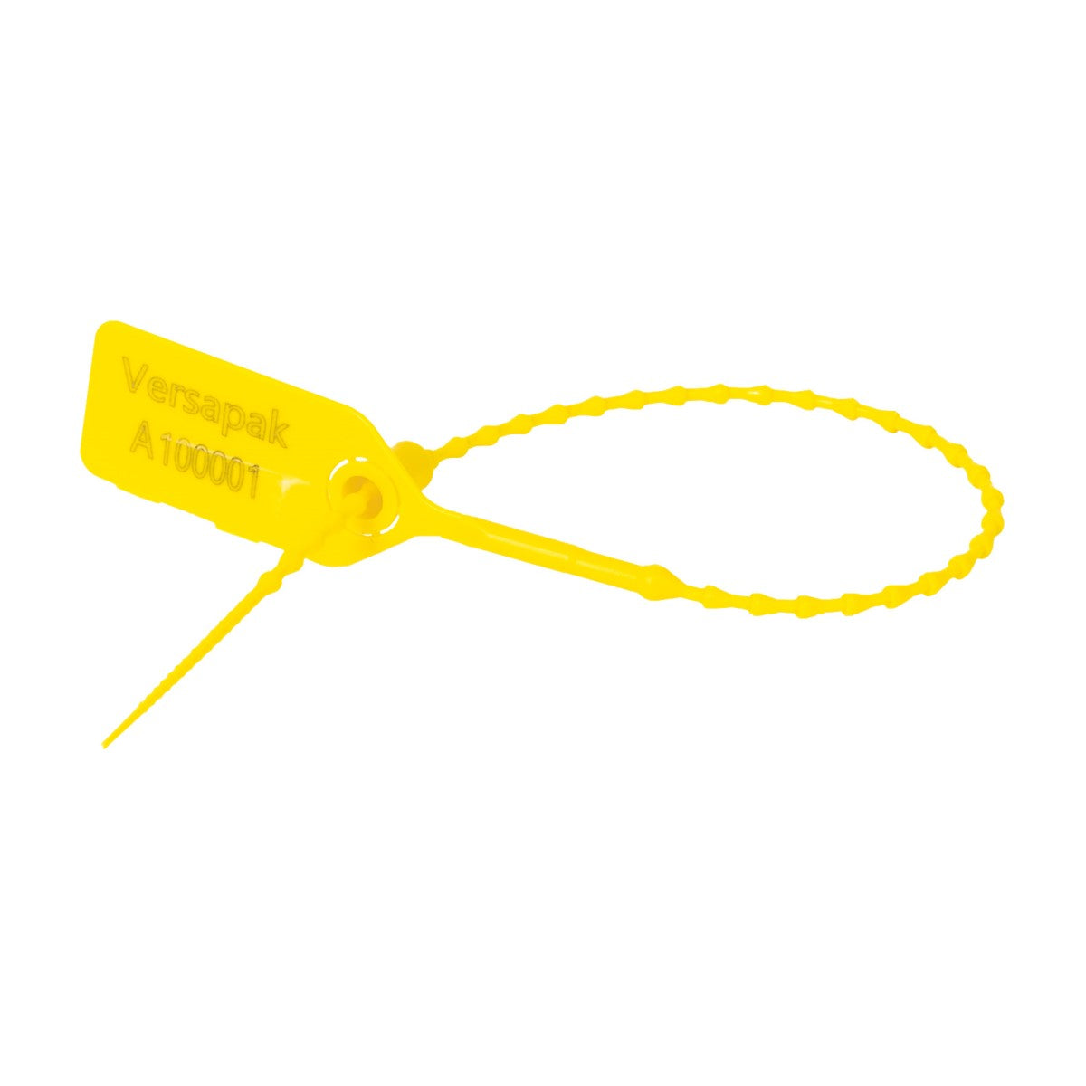 Versapak VersaLite+ Plastic Pull Tight Seal (Numbered) Yellow