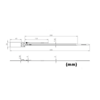 Thumbnail for VersaPost Numbered Strap Security Seal with Metal Insert - Dimensions