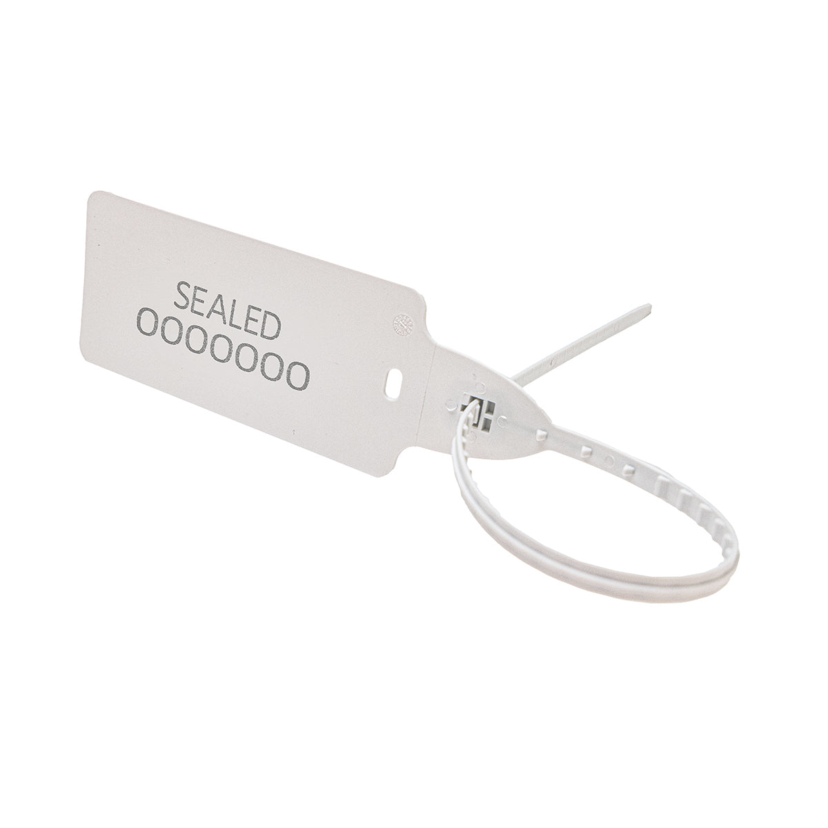 VersaTight XL Flag Numbered Security Seal - White