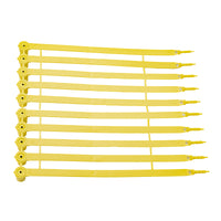 Thumbnail for VersaTruck Numbered Fixed Length Security Seal - Yellow Strip