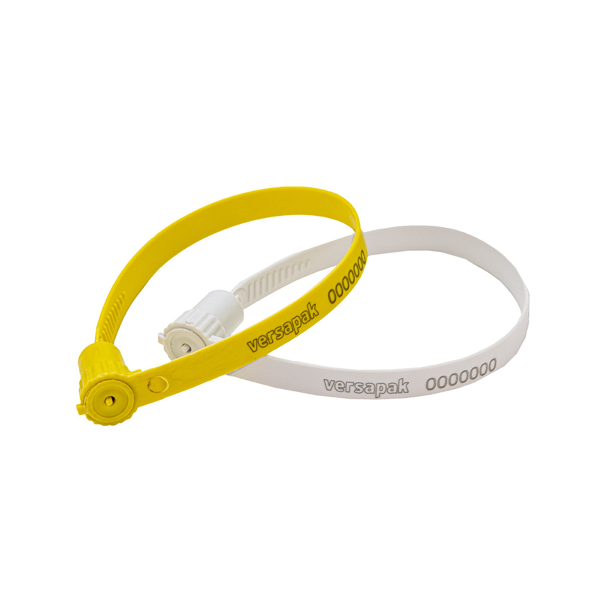 VersaTruck Numbered Fixed Length Security Seal - Yellow & White