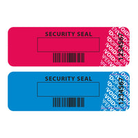 Thumbnail for Void Security Stickers (Non-Residue) Blue and Red