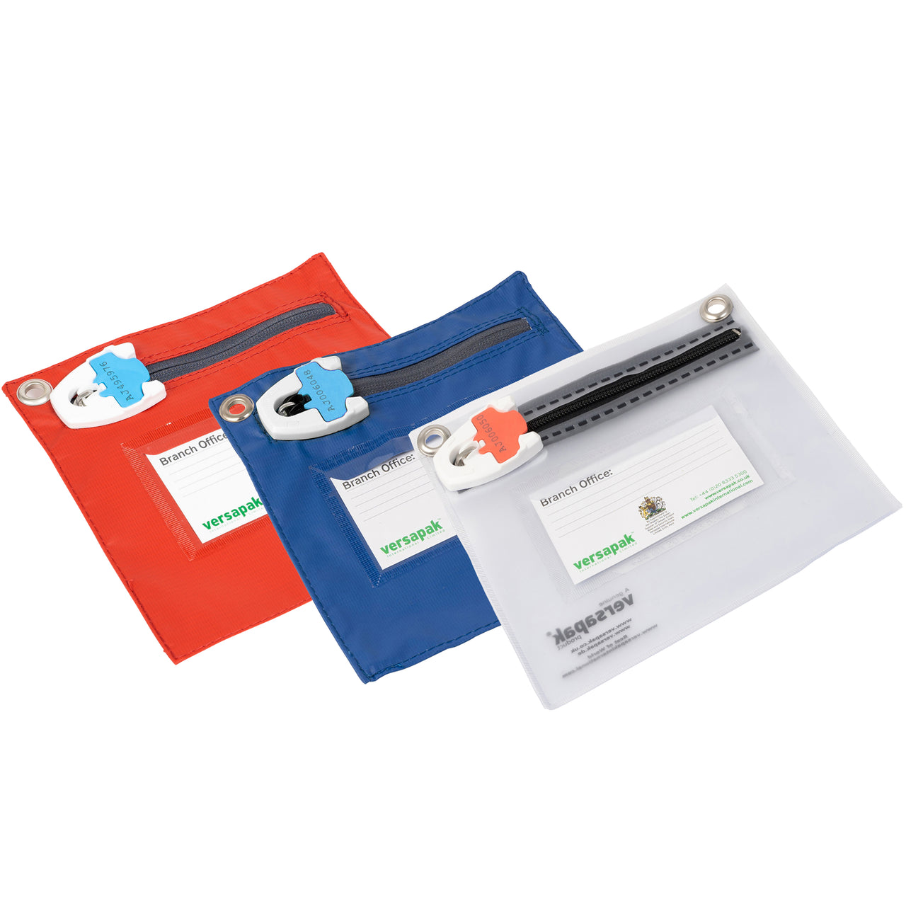 Secure Packing Wallet Labels Security Bags for Cash and Keys | Document Storage and Transport ...