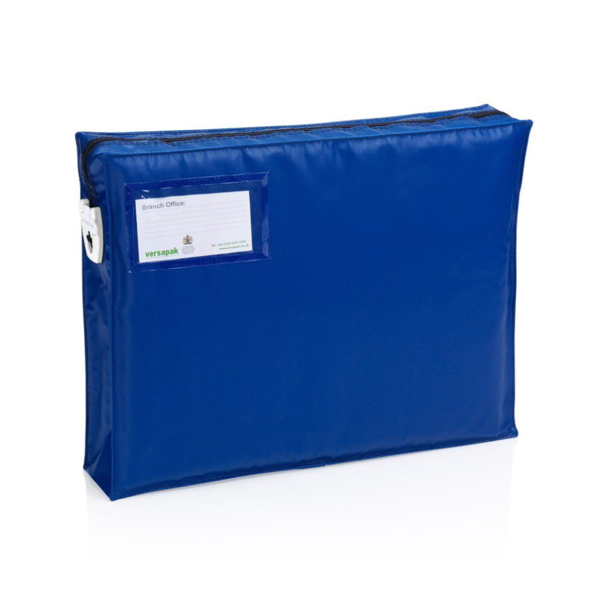 Mail Pouch with Gusset ZG2 Blue T2 Front