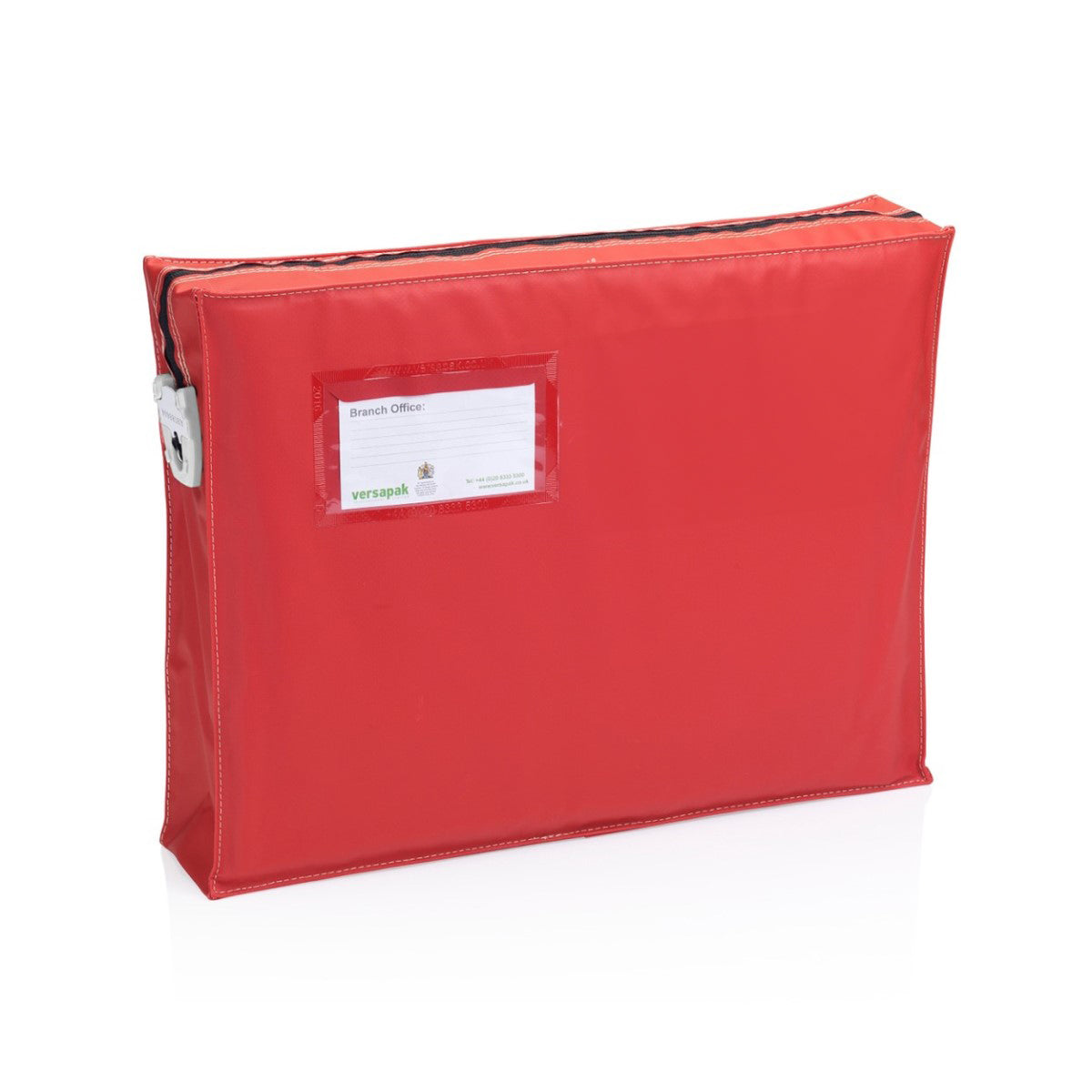 Mail Pouch with Gusset ZG2 Red T2 Front