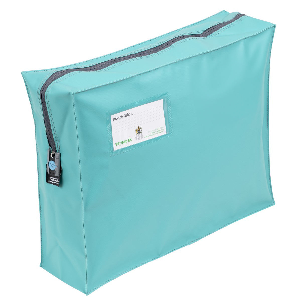 Mail Pouch with Gusset ZG4 Green Button