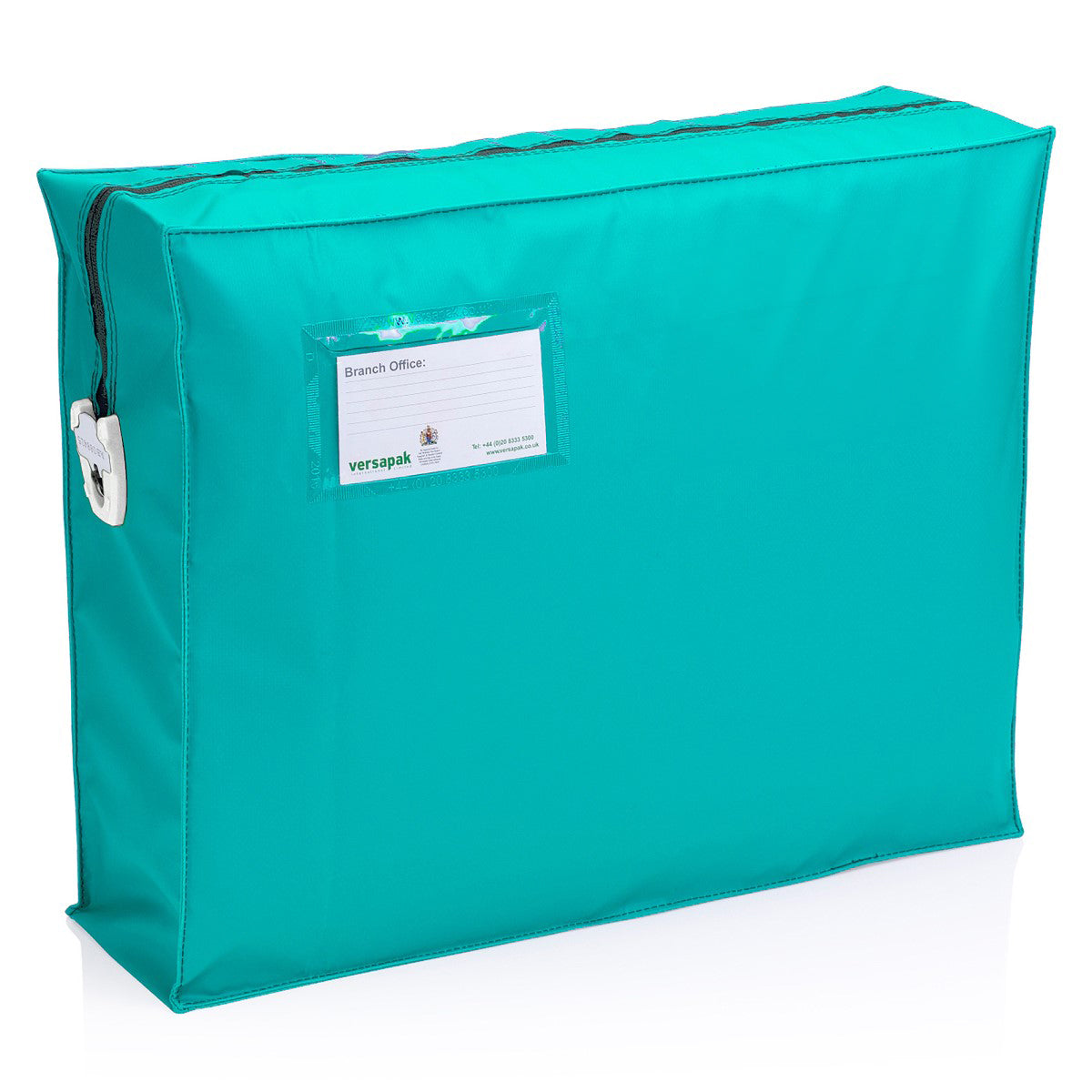 Mail Pouch with Gusset ZG4 Green T2 Front