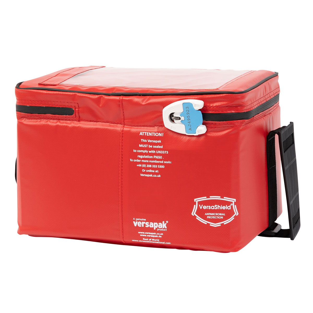 Versapak Blood In Transit Medical Carrier BLTD1 Red Rear T2