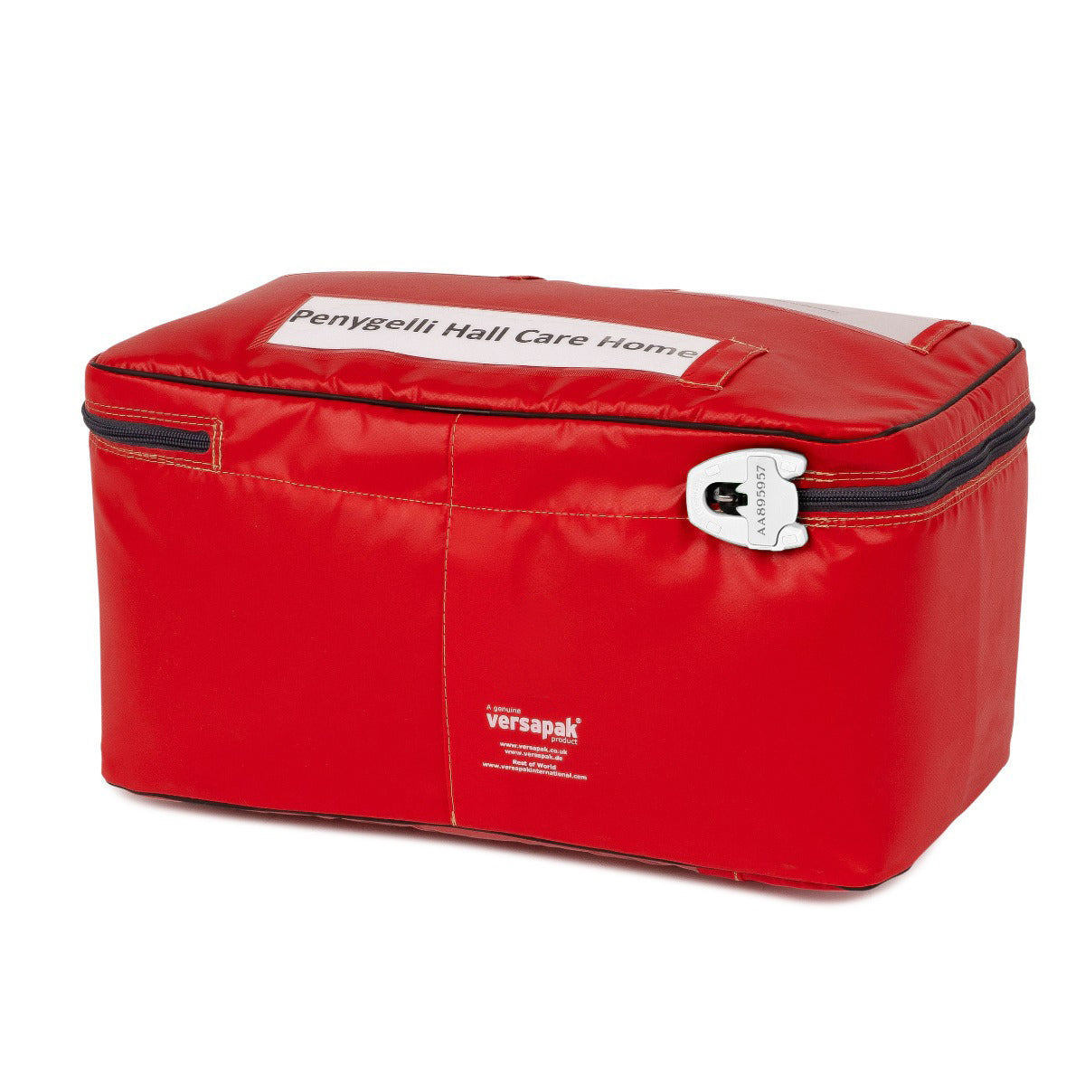 Versapak Patient Overnight Bag - Red Bag Bottom