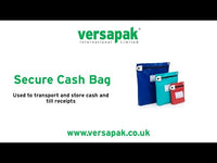 Secure Reusable Bank Note/Money Bag (With Sender and Receiver Details)