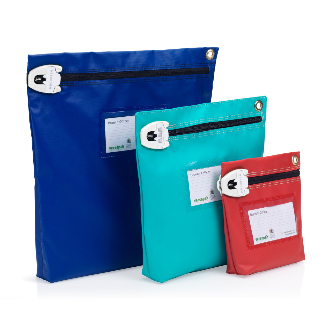 Versapak Secure Reusable Cash Bag T2 Group Image